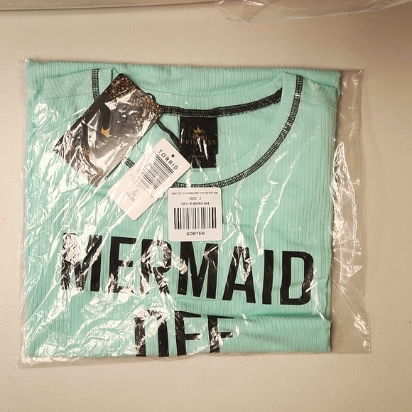 ❤️NWT VINTAGE TORRIID TANK DISNEY PRINCESS ARIEL  LITTLE MERMAID TOP - PLUS SIZE - Picture 6 of 11